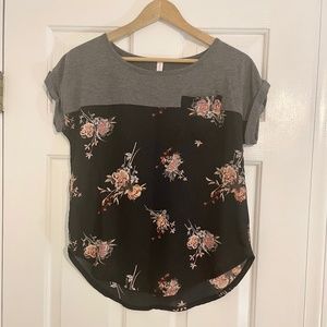 Floral womens shirt